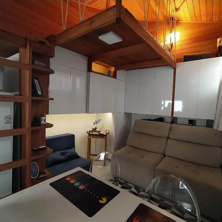 Apartamento Loft Encantador D - 8 Km De Floripa Sao Jose